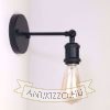 Antik bronz falikar filament izzóval