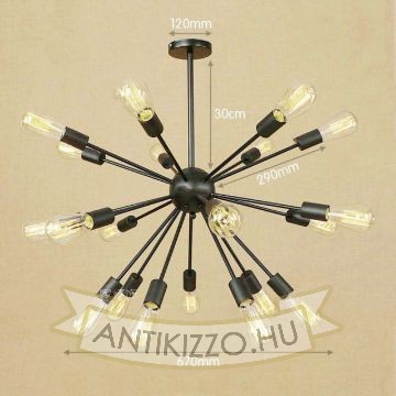 antik-21-karu-csillar-lampa