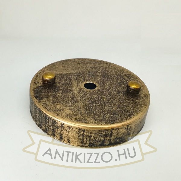 plafontarcsa-mennyezetirozsa-100mm-sima-rozsda-bronz-szin