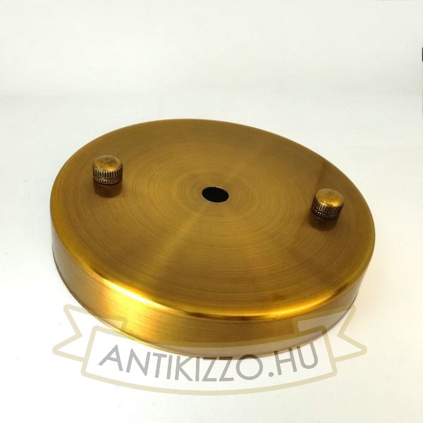 plafontarcsa-mennyezetirozsa-120mm-sima-antik-sargarez-szin