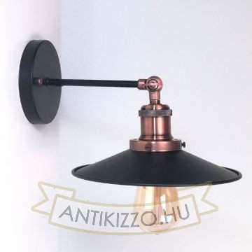 antik-fali-antik-vorosrez-foglalattal-fekete-lapos-buraval