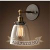 antik-fali-lampa-uvegburaval - illusztráció