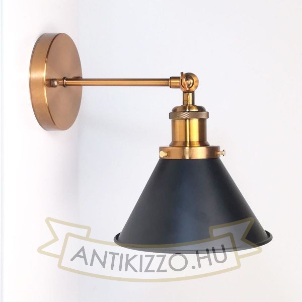 antik-fali-lampa-antik-sargarez-szin-kis-buraval