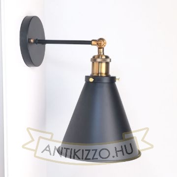 antik-fali-lampa-matt-fekete-antik-sargarez-szin-olvaso-buraval