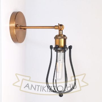 antik-fali-lampa-antik-sargarez-szin-csepp-alaku-raccsal