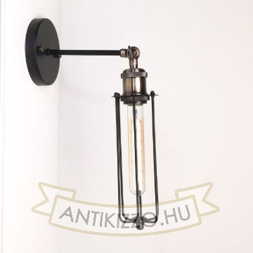 antik-fali-lampa-matt-fekete-antik-bronz-szin-csepp-alaku-raccsal
