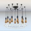 poklampa-10-agu-bakelit-foglalattal-textil-vezetekkel