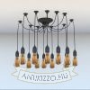 poklampa-12-agu-bakelit-foglalattal-textil-vezetekkel