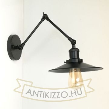 antik-fali-olvaso-lampa-matt-fekete-szin-lapos-buraval