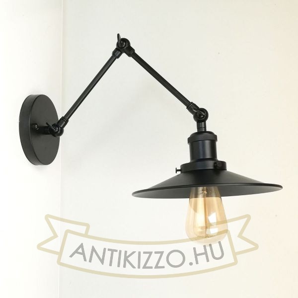 antik-fali-olvaso-lampa-matt-fekete-szin-lapos-buraval