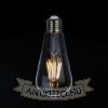 Kép LED filament dekor izzó - ST64 - 6 watt - szabályozható