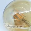LED filament dekor izzó antikolt - G95 - 4 watt
