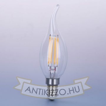 Kép LED filament dekor izzó - C35L - 4 watt