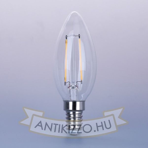 LED filament dekor izzó - C35 - 4 watt