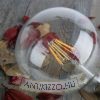 LED filament dekor izzó - G125 - 8 watt