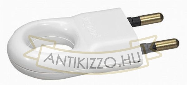 Euro hálózati dugó fehér Legrand
