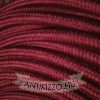 Bordó textil bevonatú vezeték 3x0,75