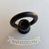 Lámpa tartógyűrű matt fekete - belső menetes 18mm