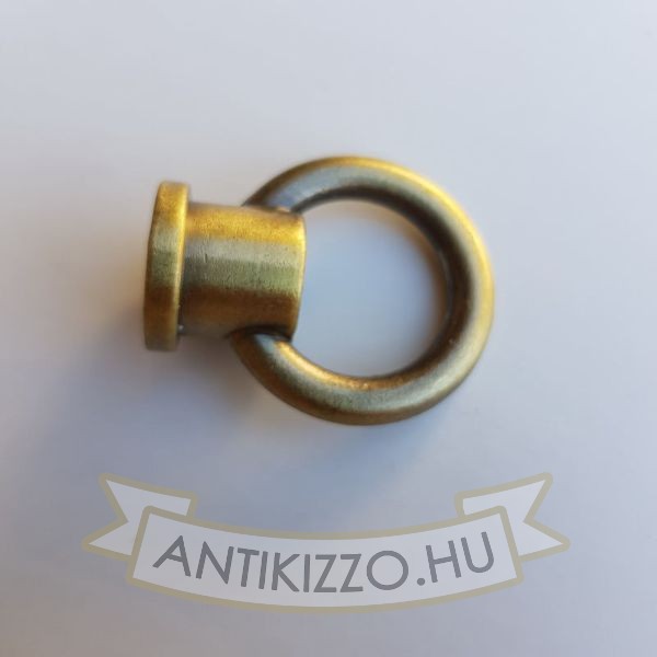 Lámpa tartógyűrű antik bronz - belső menetes 18mm