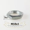 Hexagon anyacsavar M10 - 3mm