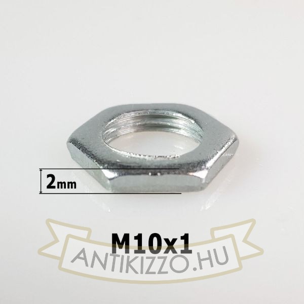 Hexagon anyacsavar M10 - 2mm