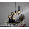 Grafikus G95 LED dekor izzó - fekete-opal