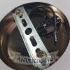 Falitárcsa 100mm sima antik bronz szín, kapcsolós