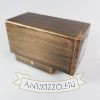 Falvilágító lámpa - GU10 - rozsdabronz szín - szögletes