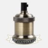 Edison izzó foglalat antik bronz kivitel - E27
