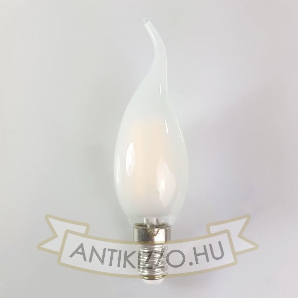 LED opál filament dekor izzó - C35L - 4 watt