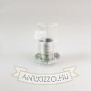 Kábelrögzítő foglalatokhoz, felüggeszthető lámpákhoz, áttetsző szín	