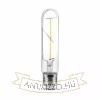 Filment dekor izzó - T136 - 2 watt - meleg fehér
