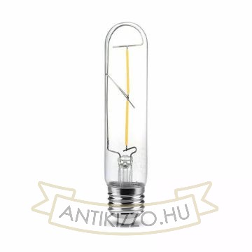 Filment dekor izzó - T136 - 2 watt - meleg fehér