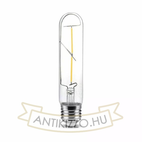 Filment dekor izzó - T136 - 2 watt - meleg fehér