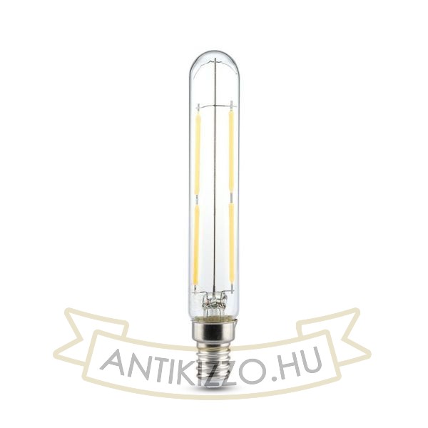 LED filament dekor izzó - T20- 4 watt - E14