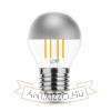 Modee Lighting LED Izzó Filament G.Mini P45 Silver Top 4W E27 320° 2700K