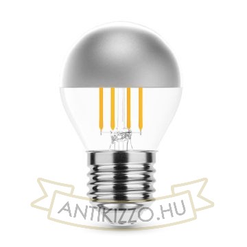 Modee Lighting LED Izzó Filament G.Mini P45 Silver Top 4W E27 320° 2700K