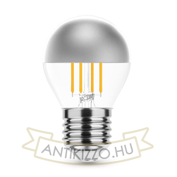 Modee Lighting LED Izzó Filament G.Mini P45 Silver Top 4W E27 320° 2700K