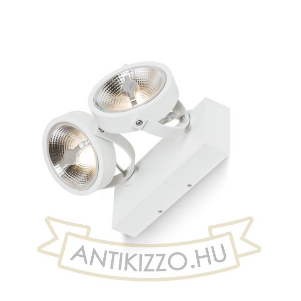 KELLY LED II DIMM fali lámpa fehér 230V LED 2x12W 24° 3000K