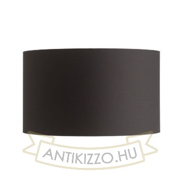 Kép RON 55/30 lámpabúra  Polycotton fekete/fehér PVC  max. 23W