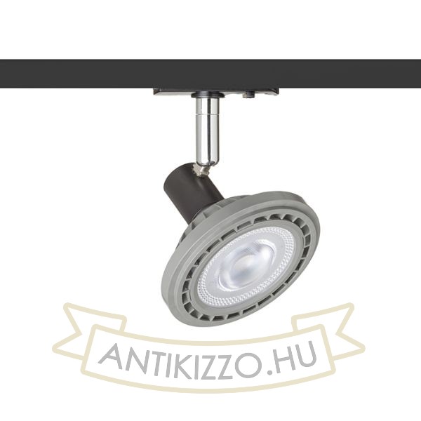 TRICA egyfázisú áramkörös sínre fekete 230V LED GU10 12W