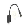 Kép EKE fali lámpa fekete 230V LED 3W 60° 3000K