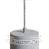 BURTON függő lámpa  beton 230V LED E27 11W