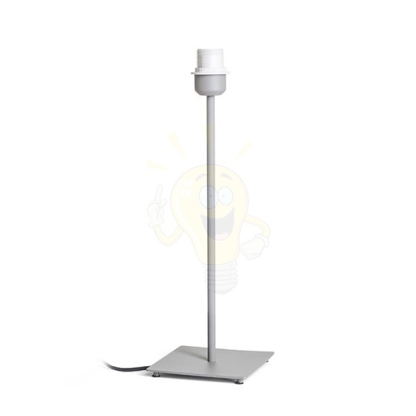 Kép CORTINA asztali lámpatest szürke  230V LED E27 15W