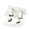 KENNY IV mennyezeti lámpa fehér/fekete  230V LED GU10 4x8W
