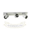 KENNY III felületre szerelhető  szálcsiszolt alumínium/fekete 230V LED GU10 3x8W