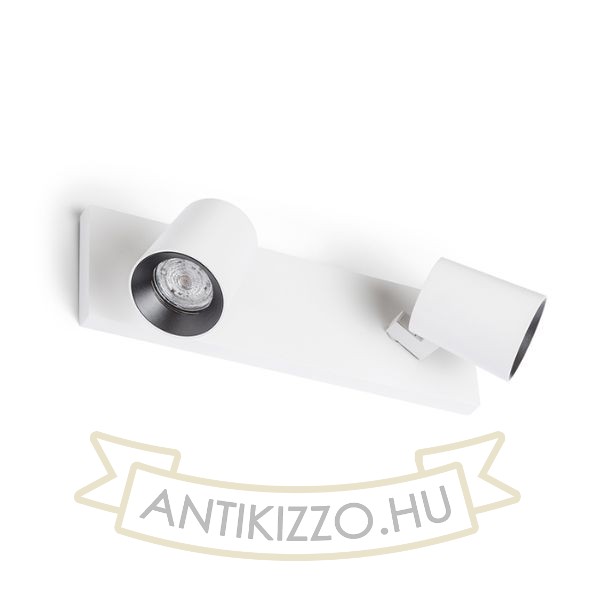 KENNY II felületre szerelhető fehér/fekete  230V LED GU10 2x8W