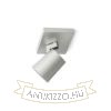 KENNY I felületre szerelhető  szálcsiszolt alumínium/fekete 230V LED GU10 8W