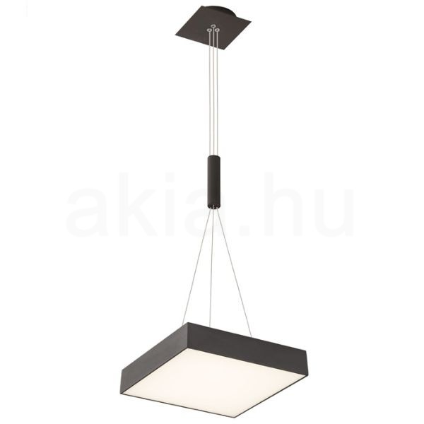 Kép LARISA SQ 30 függő lámpa fekete 230V LED 30W 3000K