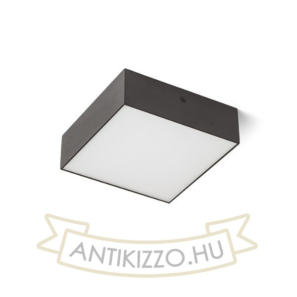 LARISA SQ 17 mennyezeti lámpa fekete  230V LED 15W  3000K